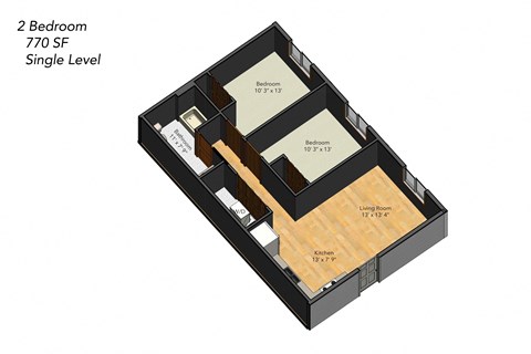 30 Le Ray Avenue 2-3 Beds Townhouse for Rent - Photo Gallery 19